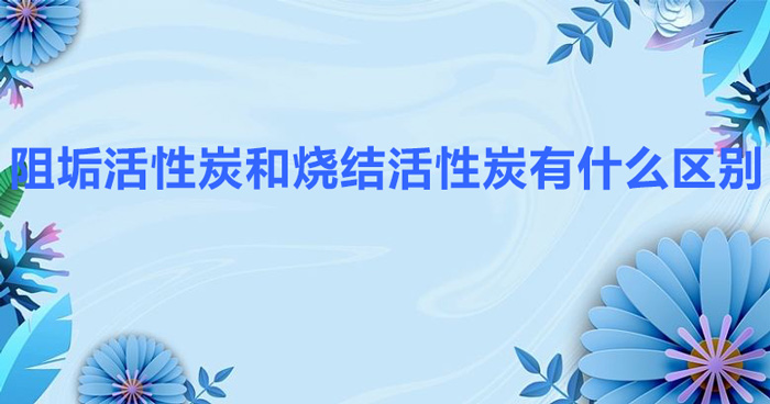 阻垢活性炭和燒結活性炭有什么區別?