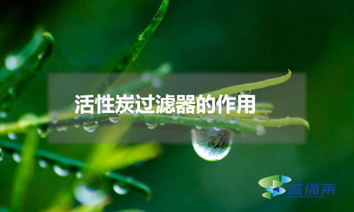 活性炭過濾器的作用(活性炭過濾器的應用)