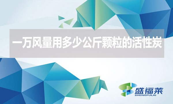 一萬風量用多少公斤顆粒的活性炭？