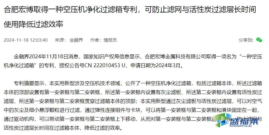 祝賀：授權公告號CN222010453U被合肥宏博申請獲得