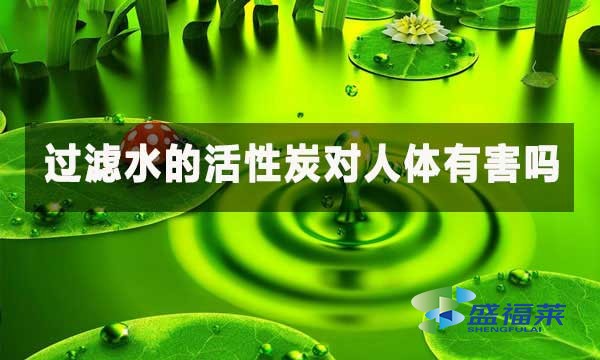 過濾水的活性炭對人體有害嗎？